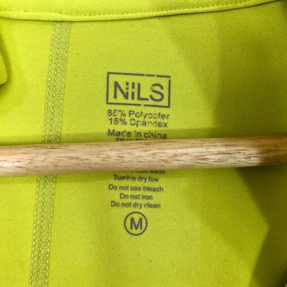 Nils Neon 1/2 Zip Running Jacket Size Medium - Picture 2 of 4